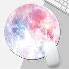 1 шт. мультфильм животных с узором коврик для мыши круглый коврик для мыши с изображением офисный коврик для мыши резиновые домашние компьютера противоскользящая циновка таблицы кабинет ПК