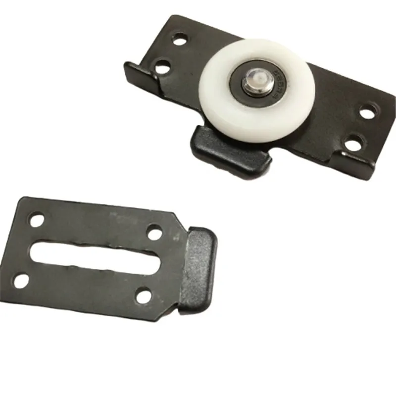 

1set Wardrobe Sliding Door Roller runner Pulley Wheels Kit for Cabinet Wardrobe Wooden Door Moving Wheel Rollers