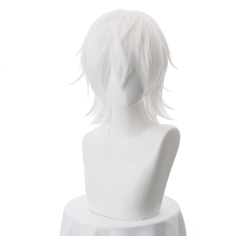 Toaru Majutsu нет индекс ускоритель косплей парик для мальчиков Человек прямой белый