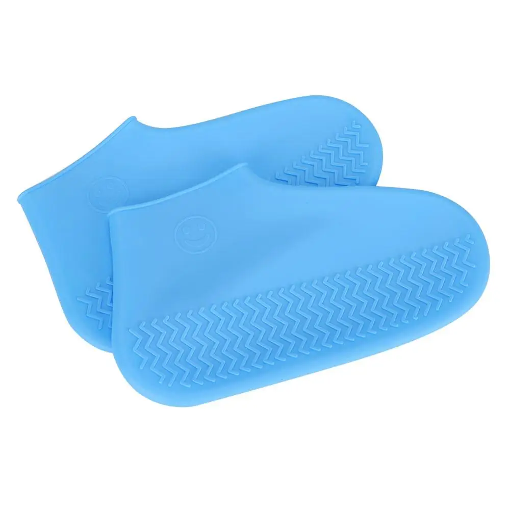 

1 Pair Silicone Waterproof Shoes Cover Outdoor Activity Rainy Days Reusable Non-Slip Unisex Shoes Protector Rain Boots Size M L