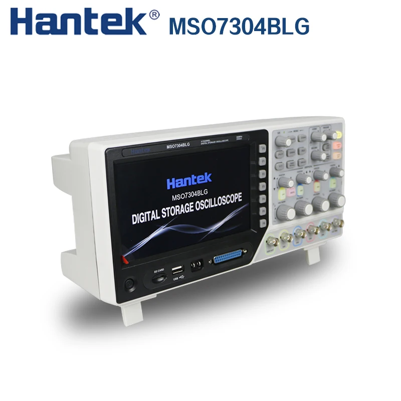 Настольный цифровой осциллограф Hantek MSO7304BLG частота дискретизации в реальном