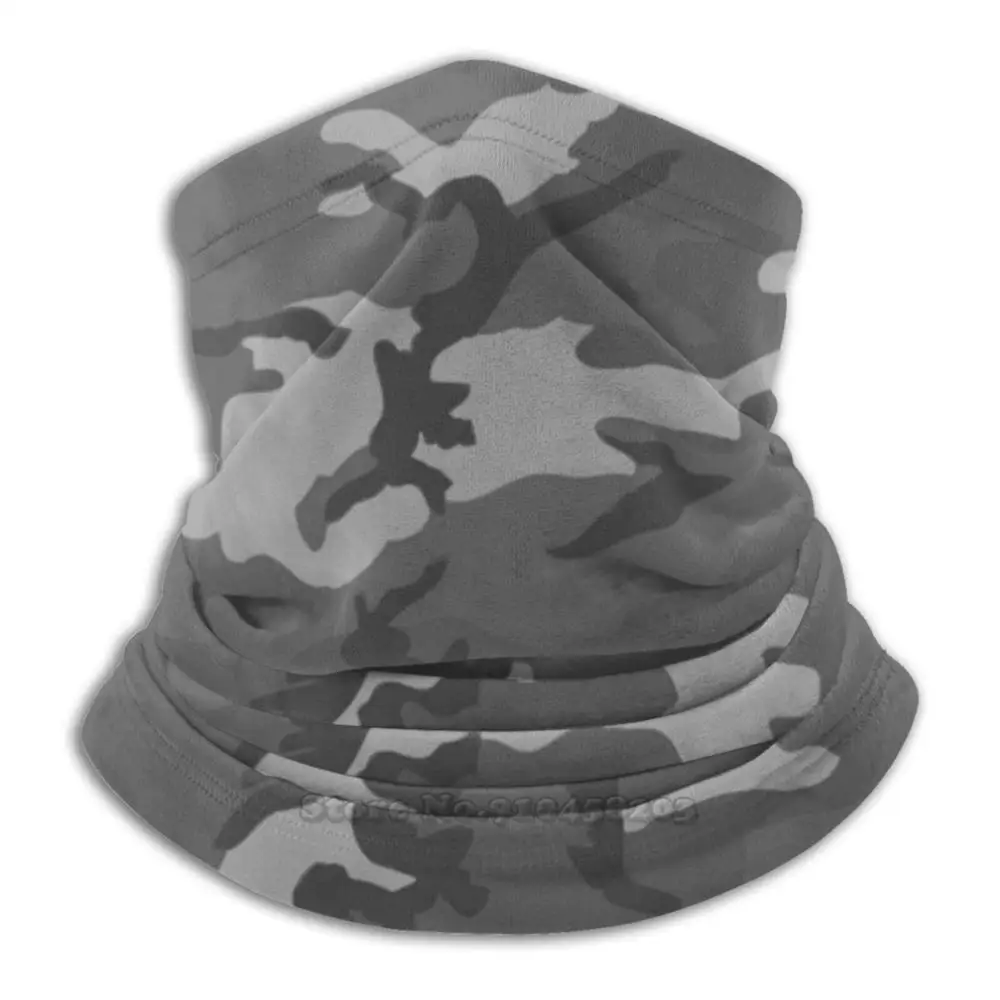 

Серая камуфляжная маска для лица, 3D бандана, утеплитель для лица и шеи, мягкая флисовая маска, спортивный шарф, армейский крутой ретро стиль, ...