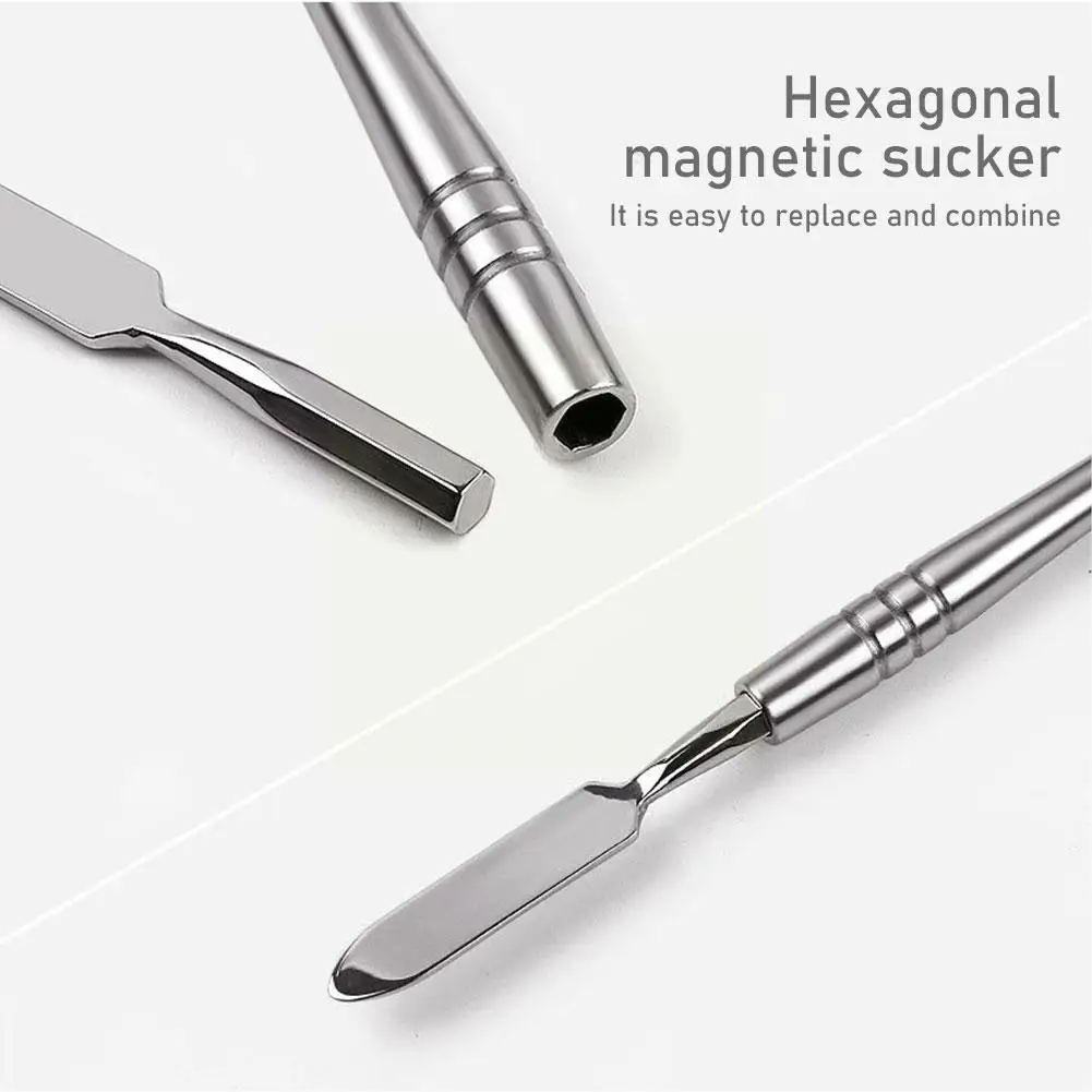 

Cross-border Eight-in-one Dead Skin Push Steel Portable Care Shop Nail Tool Manicure Set High-quality C3S5