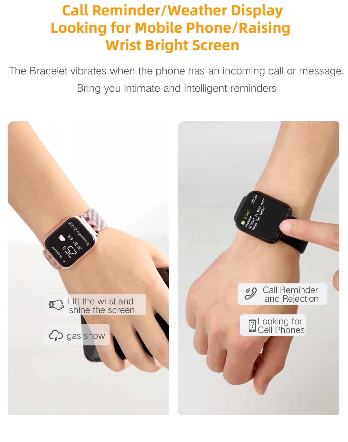 P80 Смарт часы для женщин IP68 Водонепроницаемый Полный сенсорный экран smartwatch монитор сердечного ритма для samsuang xiaomi huawei часы