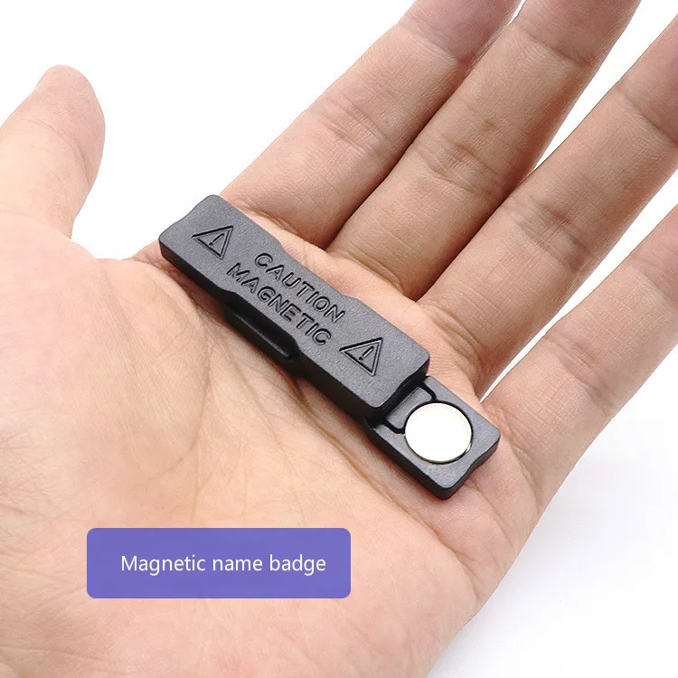 Магнитный именной значок магнитный держатель для бирки с 2 высокопрочными
