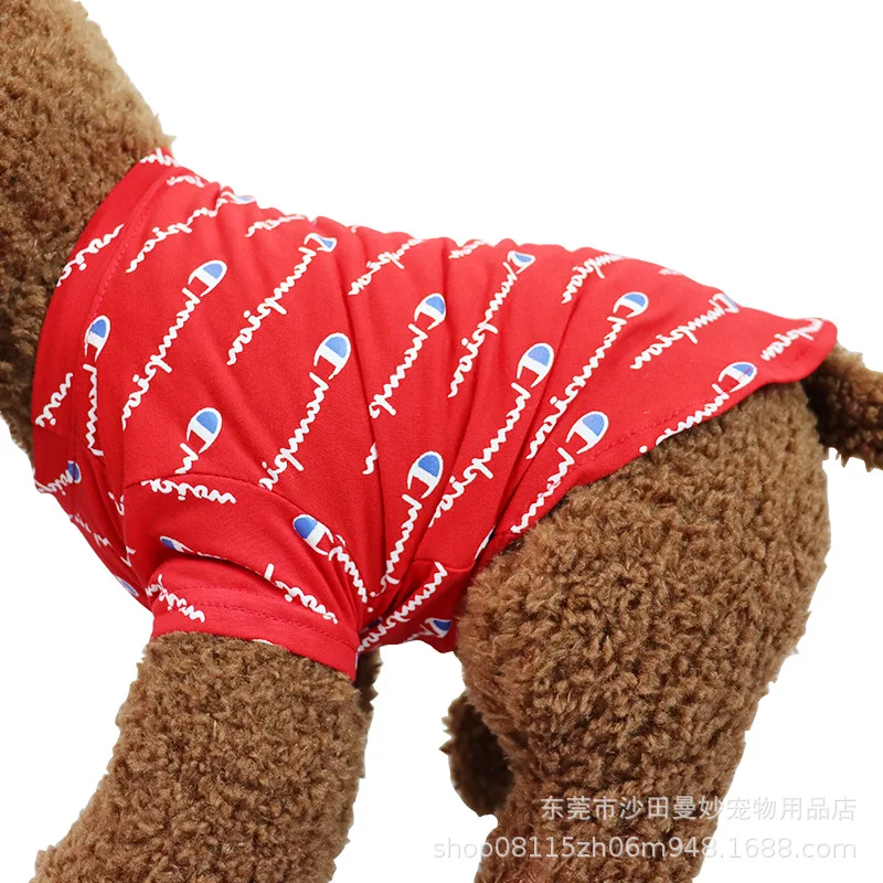 Новый стиль одежда для собак с маргаритками летняя дышащая модная принтом