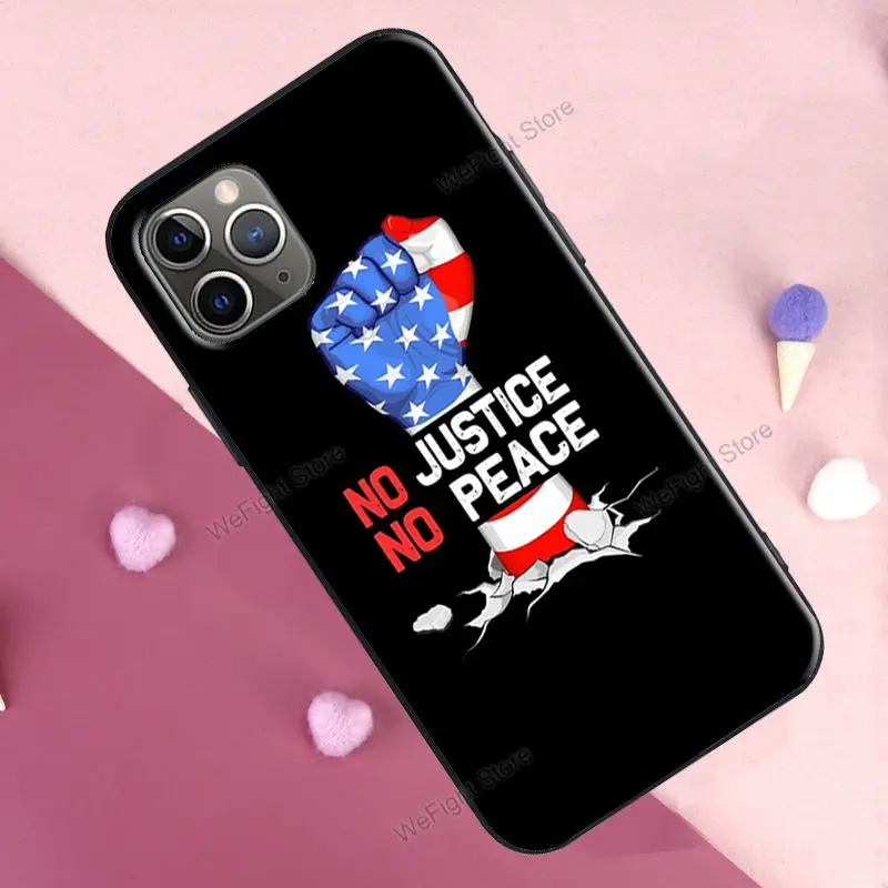 Без правосудия нет мира чехол для iPhone 11 Pro Max XS 6S 7 8 Plus SE 2020 X XR 12 mini | Мобильные