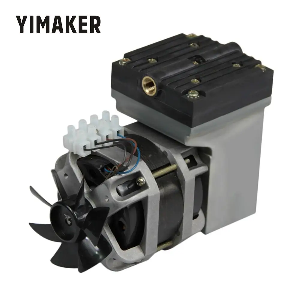 YIMAKER AC 220V 80W безмасляный диафрагменный вакуумный насос Электрический мини 33 л/мин