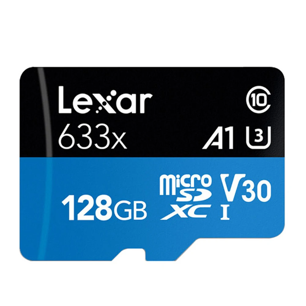 Карта памяти Lexar 633X 512 ГБ 256 128 Гб 64 SDXC Micro sd карта 32 SDHC 95M-100 м/с TF-картой для