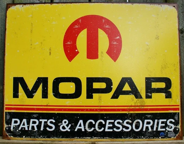 

Tin Metal Sign Vintage Style Mopar Parts and Accessories Car Garage Mechanic