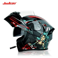 new motorcycle bluetooth compatible helmet racing 4 seasons headgear casco dot bt helmets double visor flip up motorcross casco