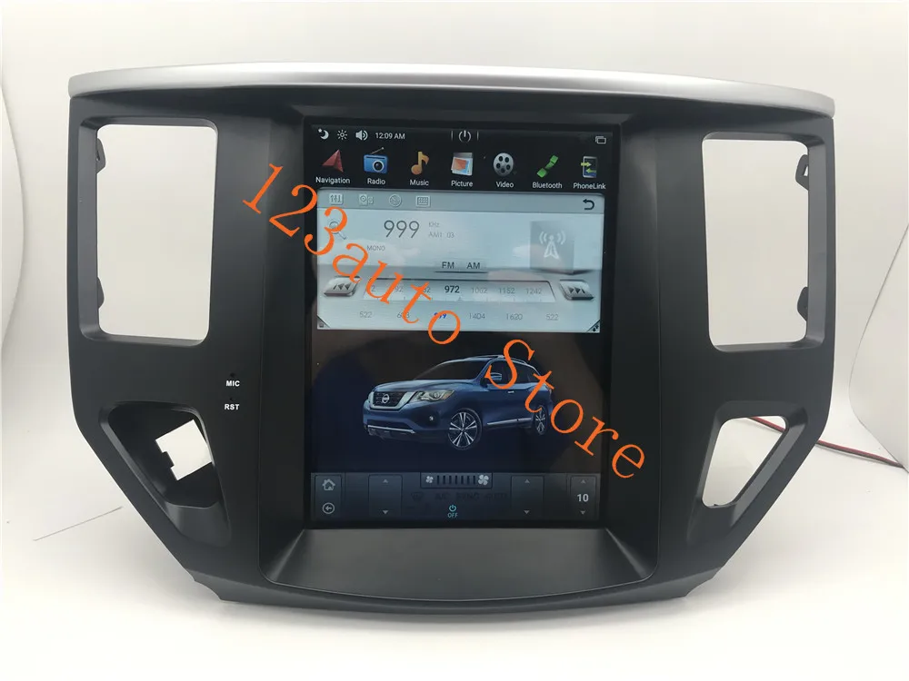 Автомобильный проигрыватель без DVD с функцией GPS навигации для NISSAN Pathfinder 2013 2019 radio