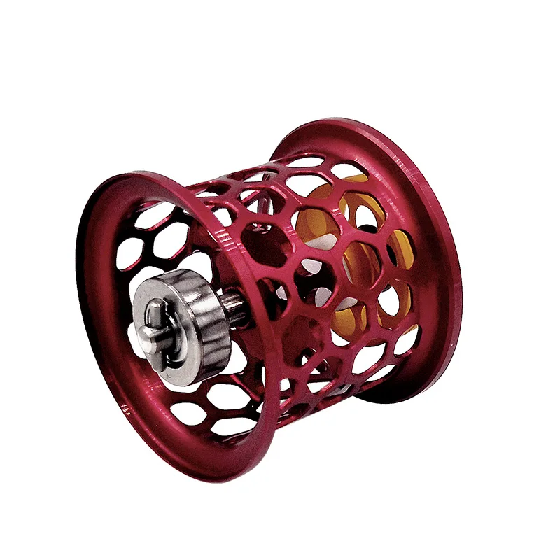 DIY DAIWA PX68/PIXY Алмазная форма рыболовной катушки неоригинальная катушка на заказ сотовая катушка для рыбалки для baitcasing катушка - Цвет: PX68red