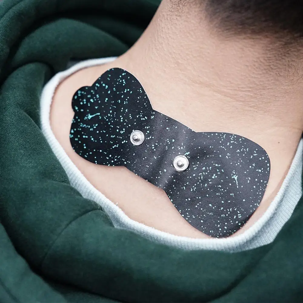 Стикеры массажные портативные для шеи аппарат физиотерапии и шейного позвонка