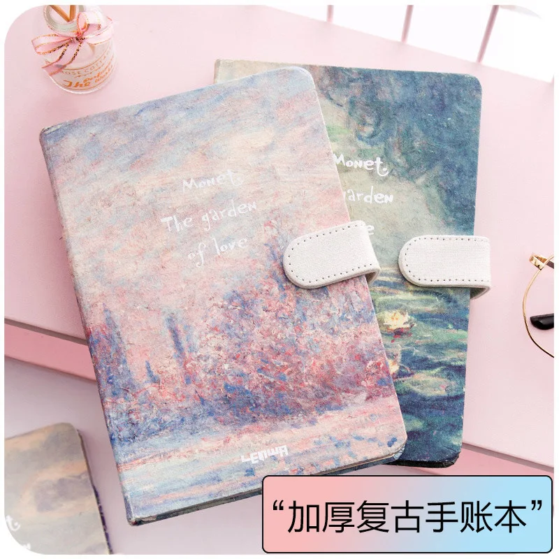 2019 корейский Kawaii винтажные Блокноты с цветочным рисунком журнал записная книжка