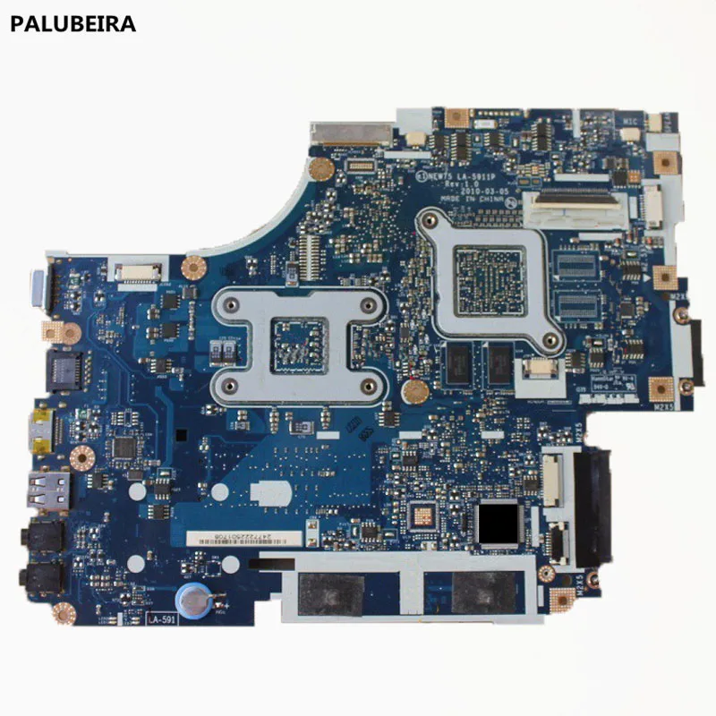 PALUBEIRA Высококачественная материнская плата для ноутбука acer 5552 5551 NEW75 LA-5911P DDR3 полностью протестирована