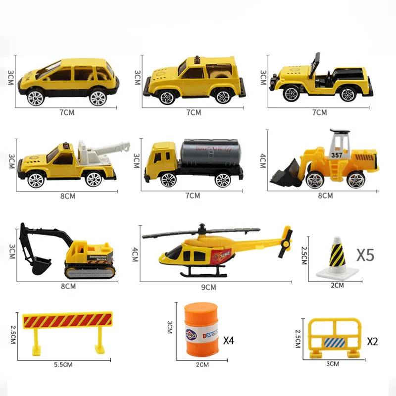 

Alloy Car Model Toys Children Stroage Truck Convenient Packaging Fire Cars Toy Child Large Scale Tractor Transport Truck Model