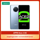 Смартфон OPPO Ace 2 5G, экран 6,5 дюйма OLED, Восьмиядерный процессор Snapdragon 865, встроенный экран 65 Вт, SuperVOOC, Google play, Wi-Fi 6