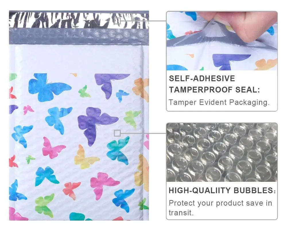 Конверты из пузырчатой пленки 120*180 мм 10 шт.|envelope color|colored envelopesmailers envelopes |