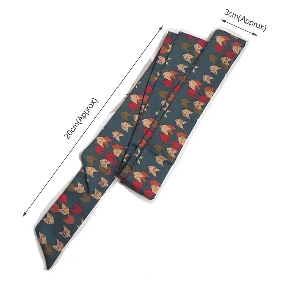 

Stylish Hair Scrunchie Vintage Hair Decor French Style Skin Friendly Girls Scrunchie Hair Band for Daily Wearing