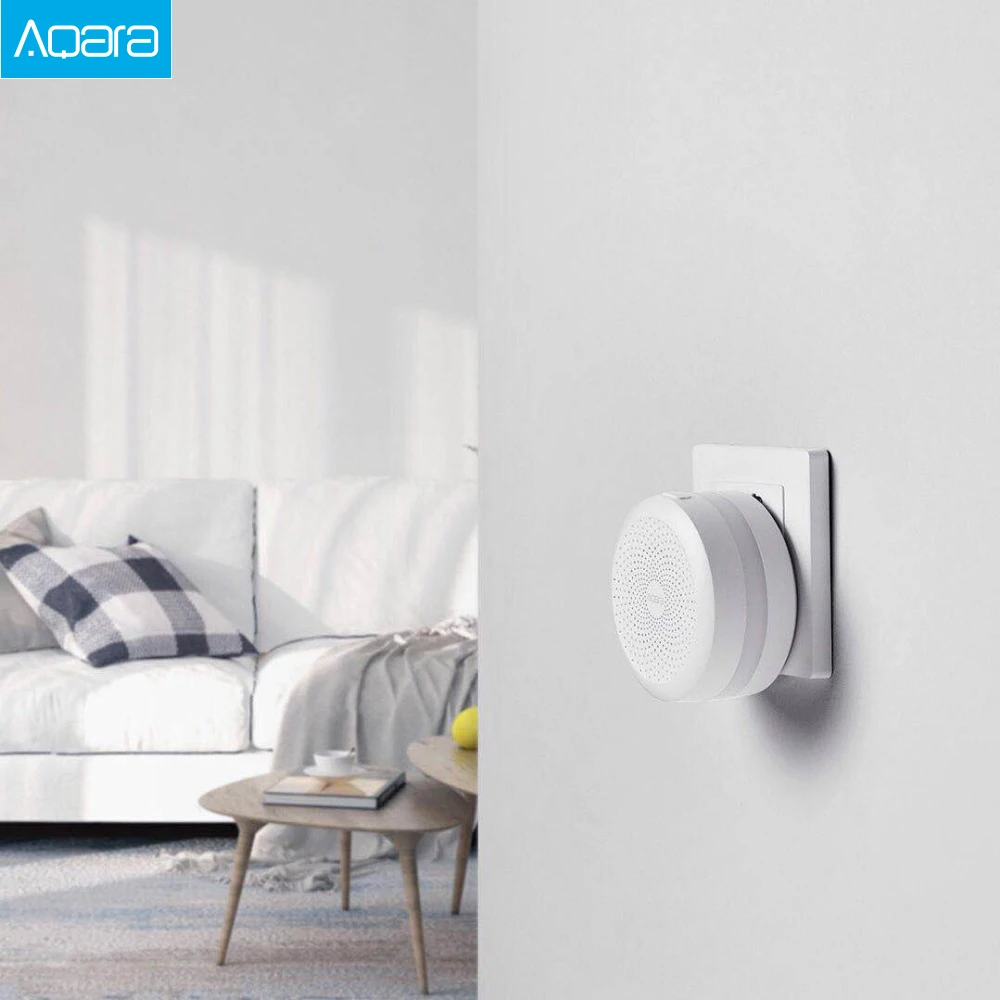 Mijia Aqara Hub Gateway со светодиодным ночным светильник Smart work с для Apple Homekit International Edition Gateway