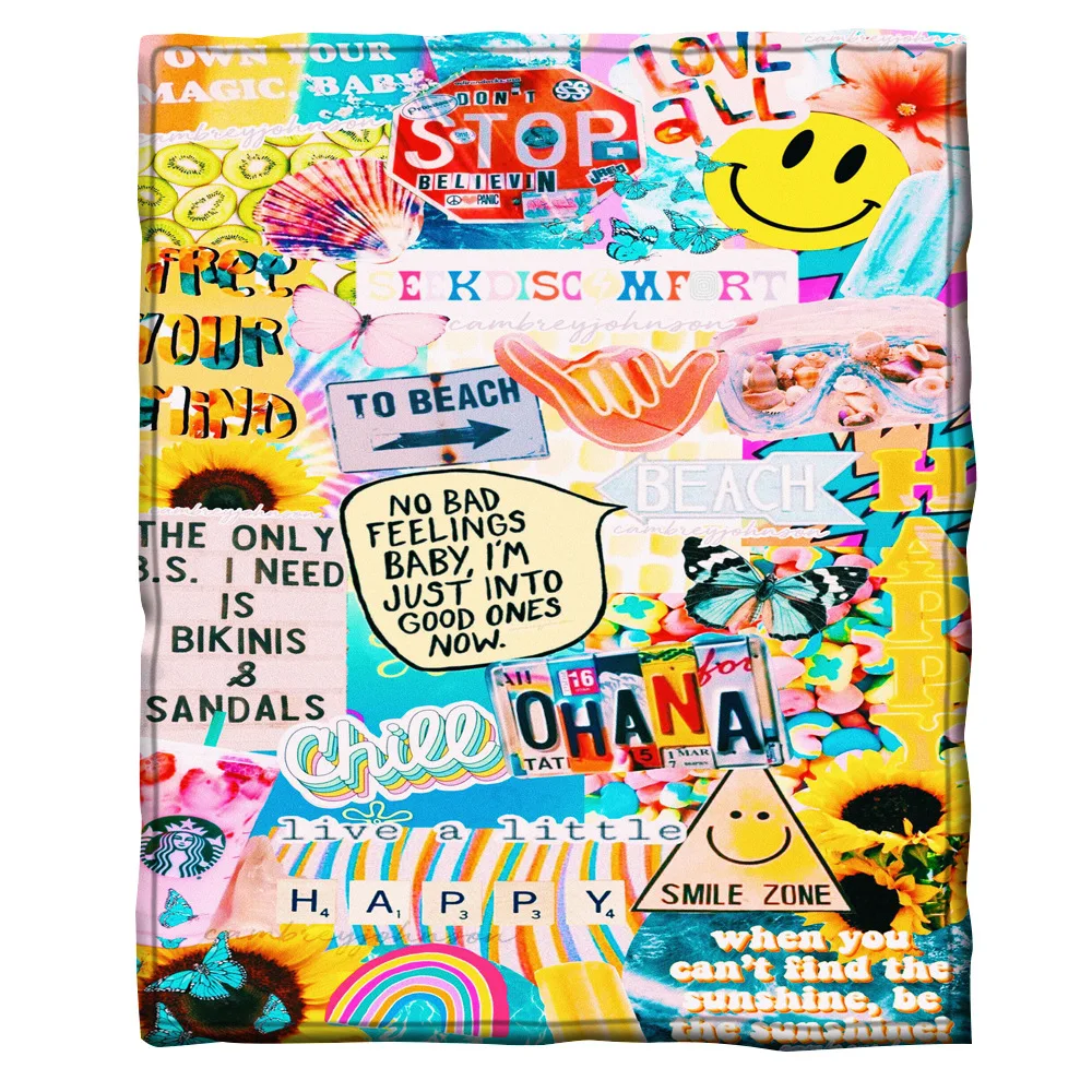 Фланелевое Одеяло ONGLYP суперуютное теплое покрывало постельное белье для спальни