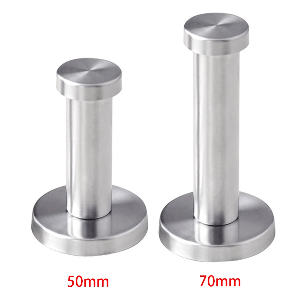 

Robe Stainless Steel Utility Bathroom Silver Towel Strong Coat Cylinder Hook Wall Mount