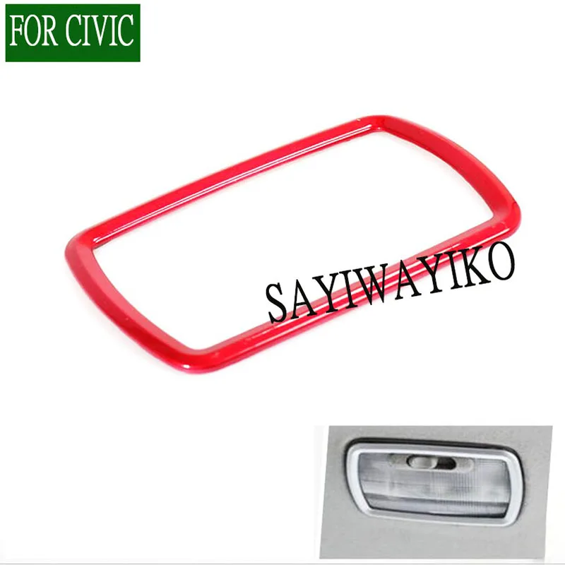 

Подходит для 2016-2019 CIVIC retrofit декоративсветильник для чтения ABS рамка яркая фотография