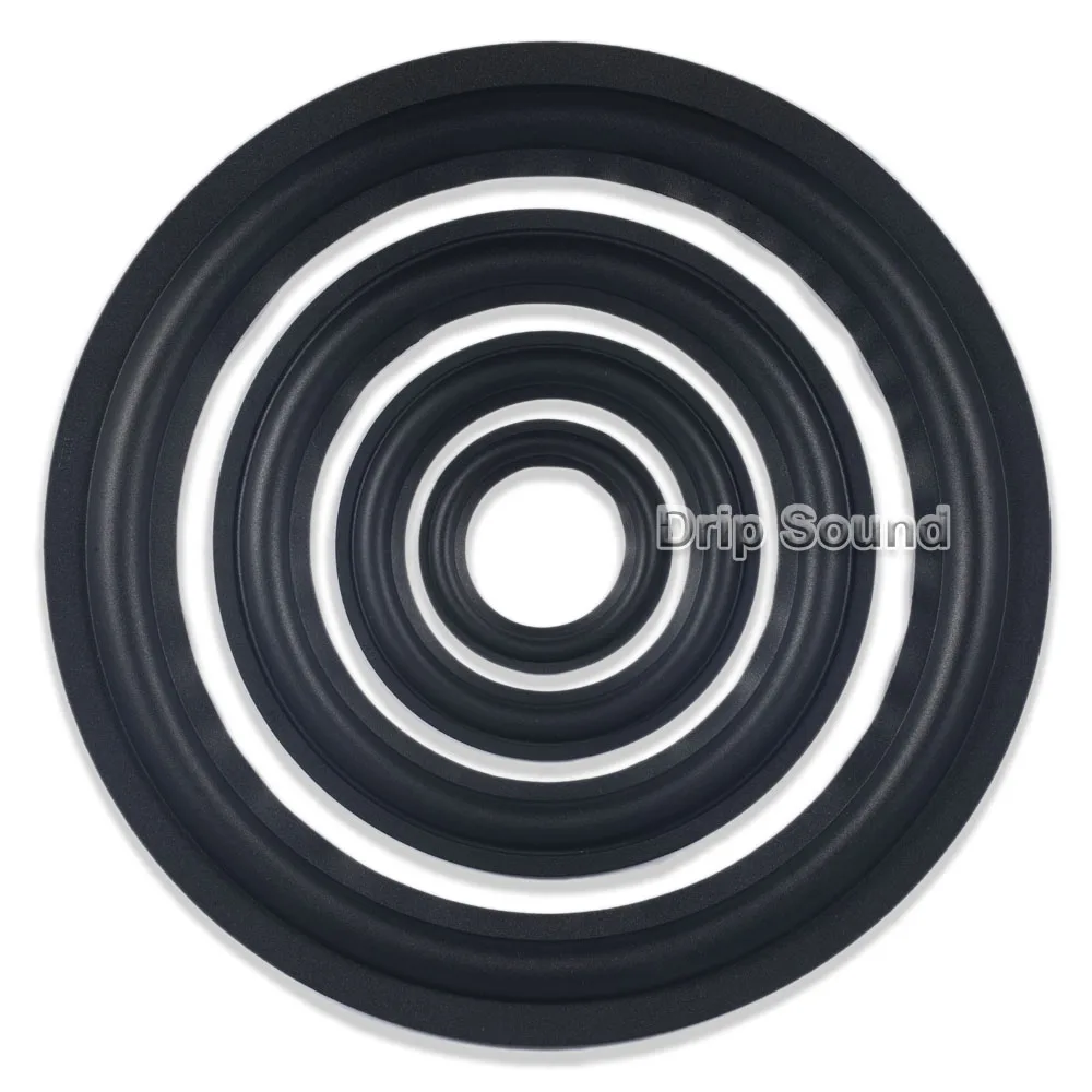 2 шт. Динамик анти старения гибкий резиновый края складывая кольцо басовый