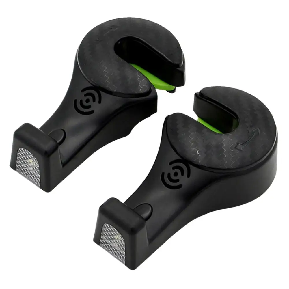2PCS Clips Car Seat Hook Auto Headrest Hanger Bag Holder For Purse Cloth Grocery Storage Fastener Accessories | Автомобили и