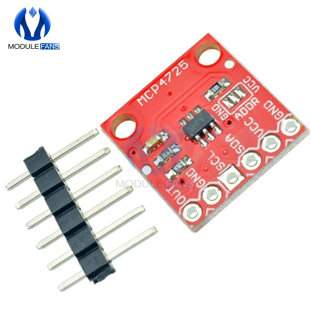 MCP4725 DAC коммутационный модуль макетная плата 12Bit I2C межсоединений интегральных