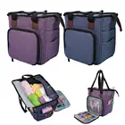 Портативная сумка для вязания, многофункциональная сумка для хранения шерсти, крючок для вязания, вязальные спицы, тоут, швейные принадлежности, Органайзер