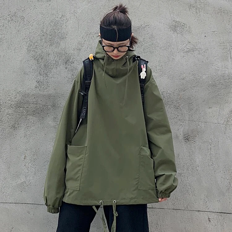 

sweatshirt ins hooded casual style solid Korean loose Women's Clothing long sleeve pullover and hoodies Female ladies topS