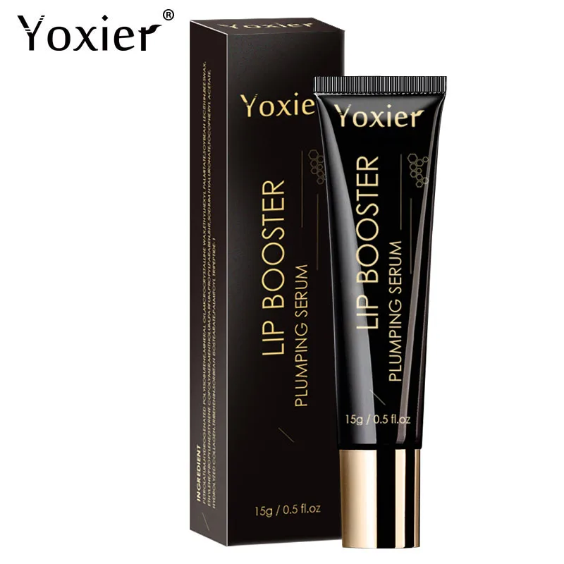 Collagen Lip Booster Plumping Serum Hyaluronate Moisturizing Sexy Plump Essence Enhancer Non-irritating Brighten Reduce Lip Line images - 6