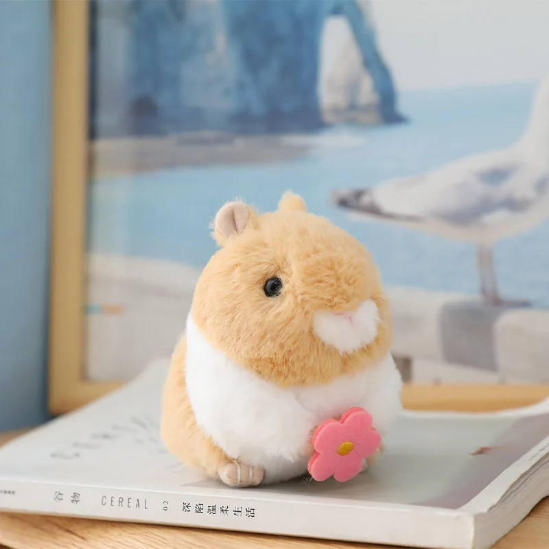 

Новая милая плюшевая игрушка-Хомяк с хвостом, потяните веревку, провисание хвоста, детские плюшевые игрушки, симуляция, плюшевый хвост, хомя...