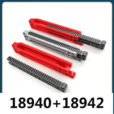 Компл./лот DECOOL 2-4 компл./лот высокотехнологичная зубчатая рейка детали 1x14x2