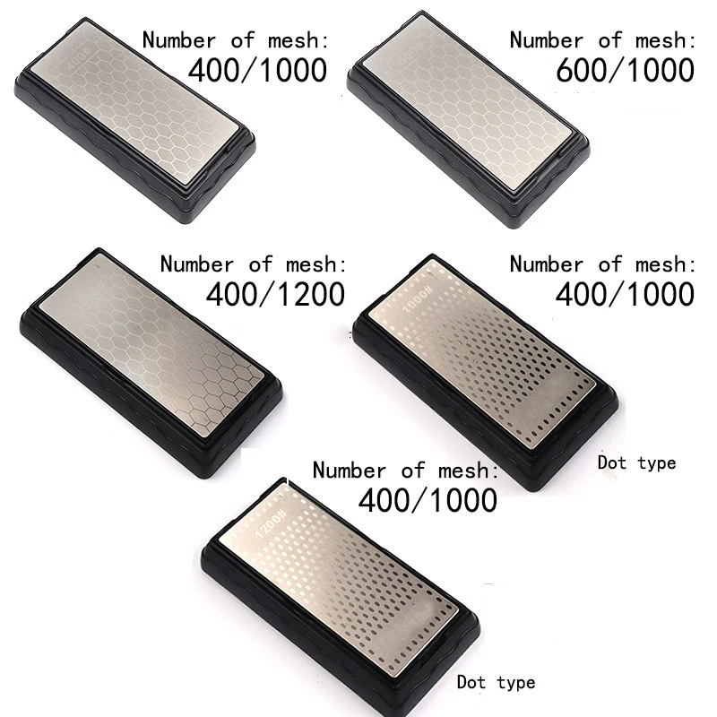 Diamond Whetstones Knife Sharpening Stone Ultra-thin Honeycomb Surface Whetstone Grindstone Cutter Tool Set | Дом и сад
