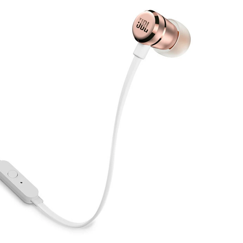 JBL T290 проводные наушники стерео музыка Спорт бас гарнитура 1 Кнопкой дистанционного управления в ручном режиме вызова в режиме свободных наушники с микрофоном для iPhone, Android