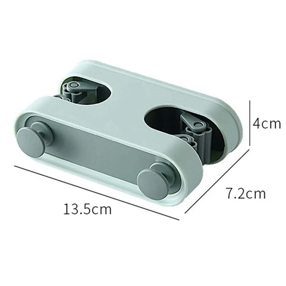 

Mop Broom Holder Wall Mounted Mop Holder Household Adhesive Storage Broom Hanger Mop Hook Rack Holder Kitchen Bathroom Organizer
