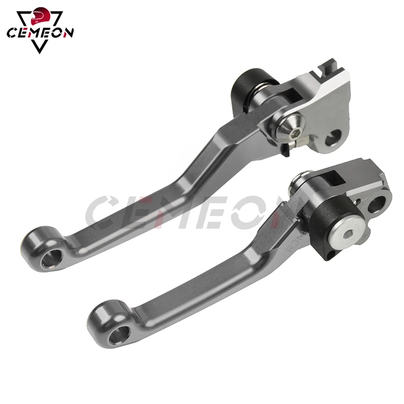 

Motorcycle CNC brake clutch lever For Suzuki 250SB 2002-2006 Off-road pivot handle can be folded