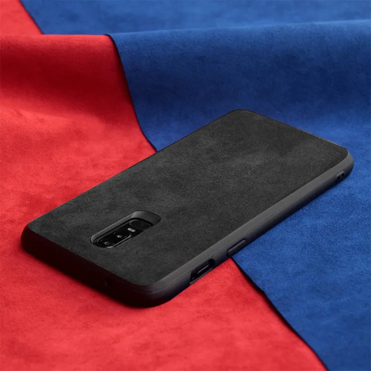 Итальянская замша как ткань мех кожаный чехол для Oneplus 8 9 7 5T 6T s Роскошная Защита