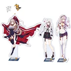 16 см игра Honkai Impact 3rd цепочка для ключей Ана Schariac Kiana Kaslana Броня Zaychik брелок акриловая стойка для фигуры знак, брелки для ключей