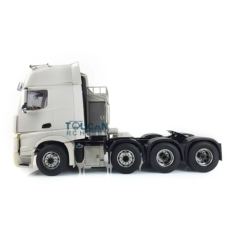 

8x8 Remote Control Tractor Truck Hercules DIY Cabin LESU 1/14 Metal Chassis RC Car Toy for TAMIYA 1851 Benz 3363 THZH0518-SMT3