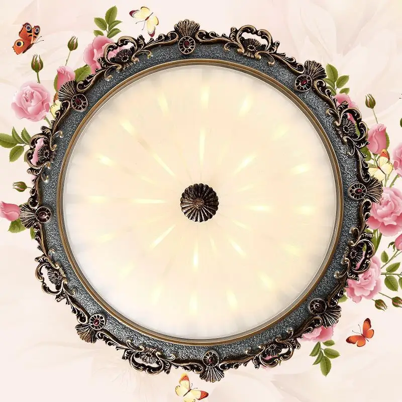 Светодиодный свет потолочного номер плафон лампа с плафоном Винтаж дома