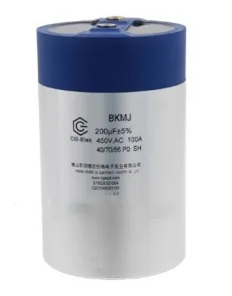Конденсатор с алюминиевой крышкой для контроля давления: BKMJ 200 мкФ 450VDC 100A / AKMJ MKPH S R