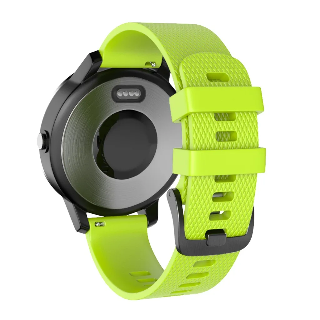 Маленький силиконовый ремешок на запястье для Garmin Vivoactive 3, браслет, Смарт-часы, ремешок для мужчин, Т-образный ремешок для женщин и мужчин, спортивный ремешок для часов, 19Aug