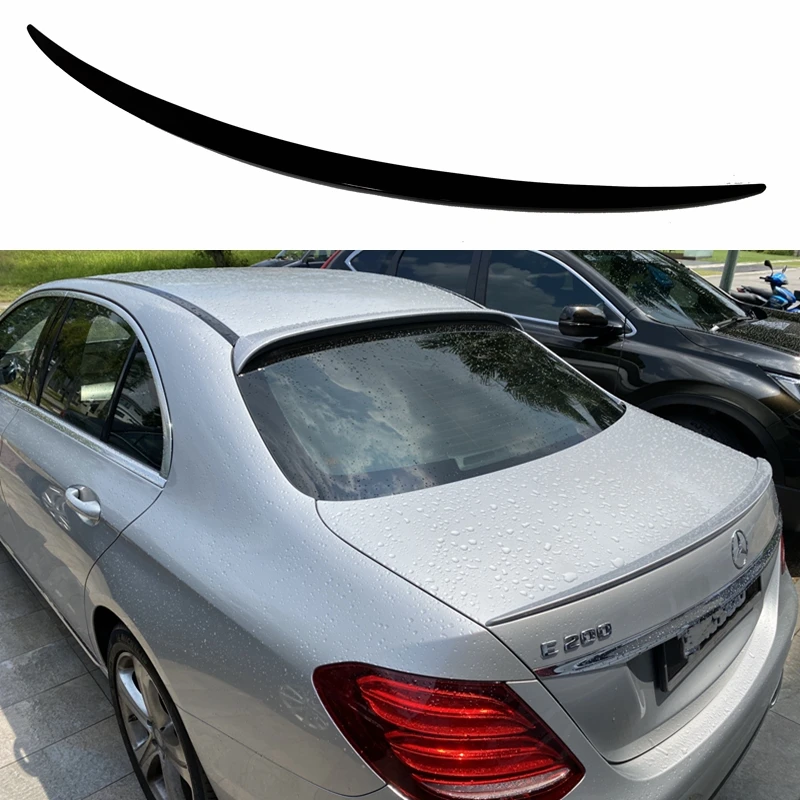 Спойлер задний из АБС-пластика для Mercedes Benz W213 AMG 2016-2021 украшение в виде хвостового