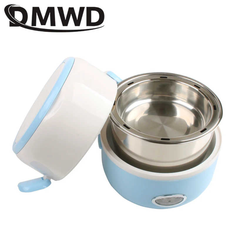 DMWD 110V/220V мини риса Плита электрическое Отопление подогреватель коробки с обедом