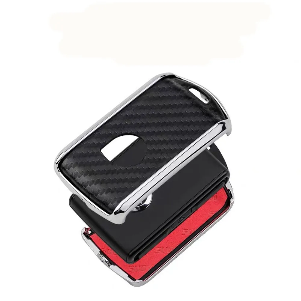 Чехол для автомобильного ключа из углеродного волокна Volvo XC40 XC60 S90 XC90 V90 2017 2018 T5 T6