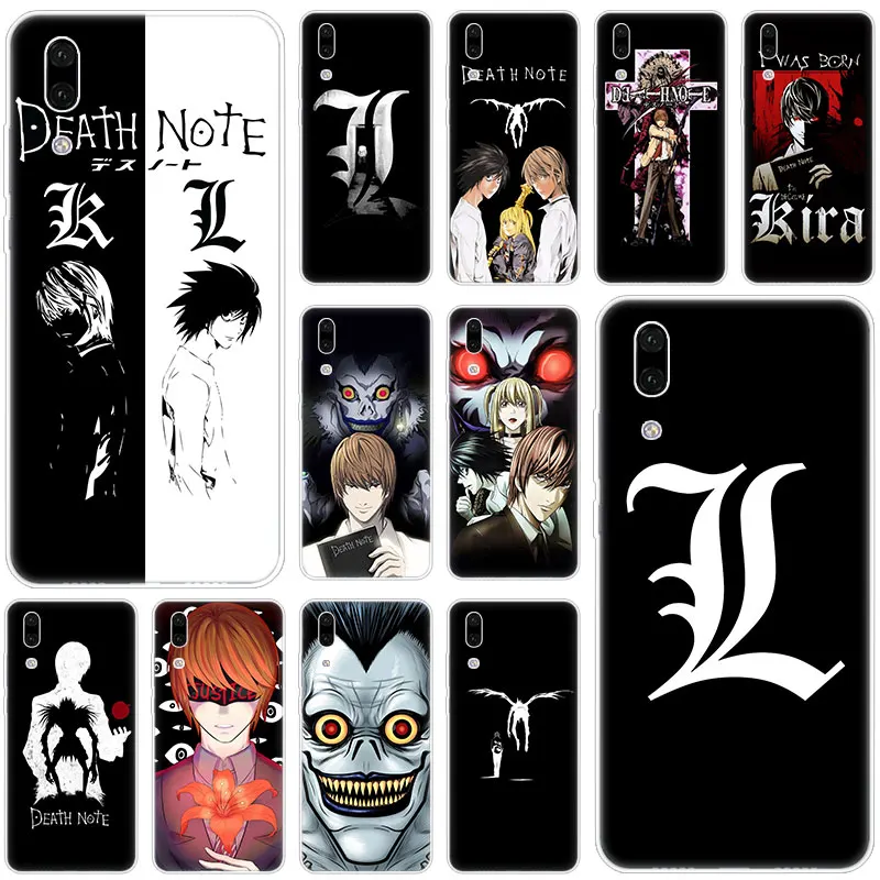Силиконовый чехол с аниме Death Note L Lawliet для Huawei P30 P20 Pro P10 P9 P8 Lite 2017 P Smart Z Plus 2019 NOVA 3 3i 5i